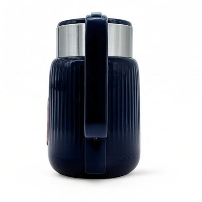 Jarra eléctrica Starlux 2L, doble capa envejecida, apagado automático, fácil de limpiar, bajo ruido de agua hirviendo color azul SL-24177.