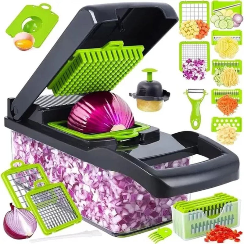 Cortador De Verduras 14 Piezas Veggie Slicer