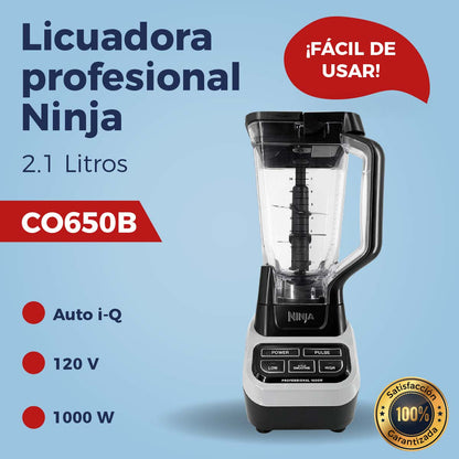 Licuadora Profesional Ninja CO650B 1000 Watts Auto-iQ