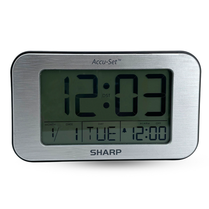 Reloj Despertador | Sharp SPC-452 | Plateado