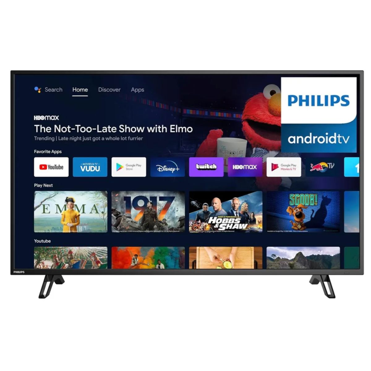 Pantalla Philips 43 Pulgadas 43pul7652 Google Smart Tv Hdr