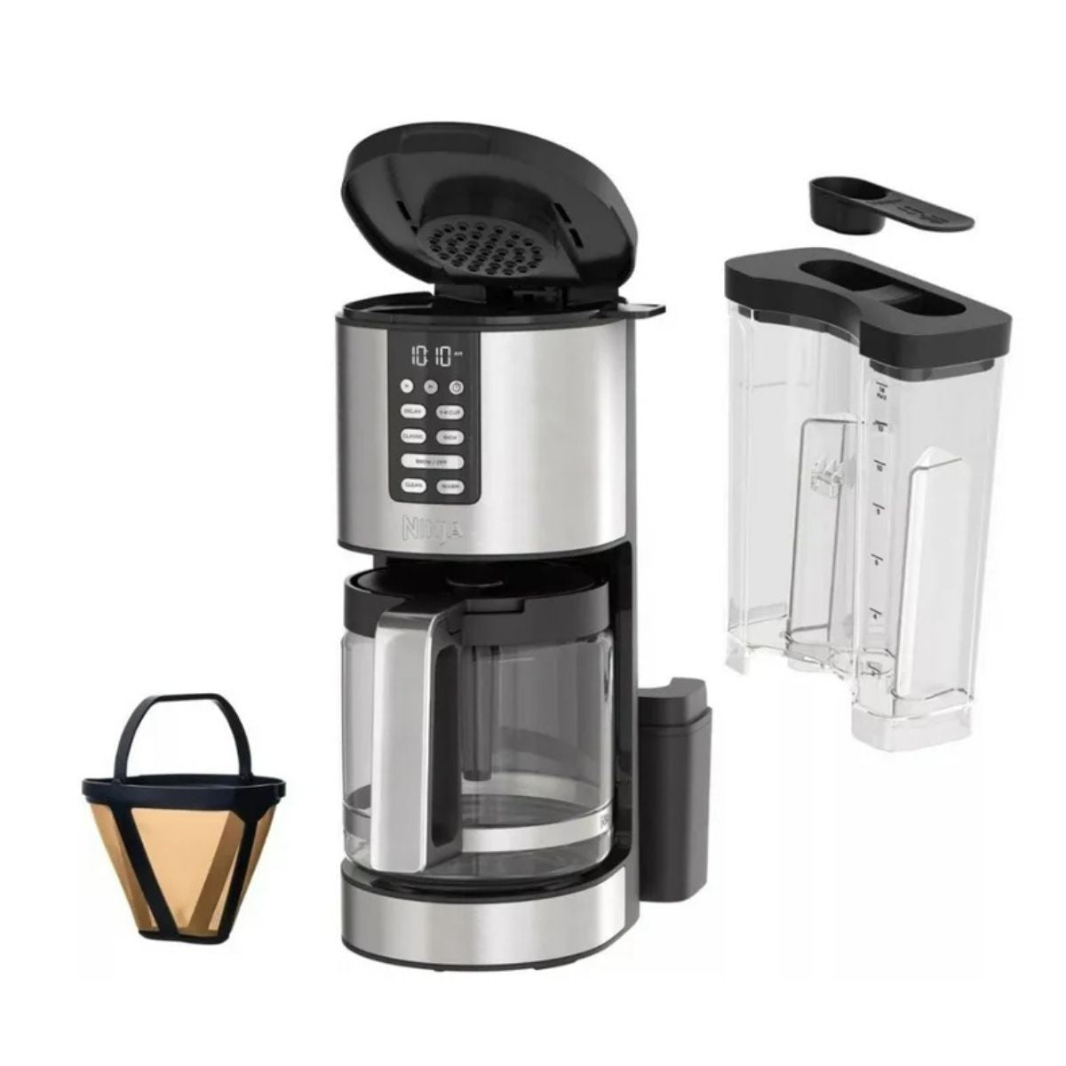 Cafetera Ninja Dcm201 De Acero Inoxidable Programable Para 14 Tazas