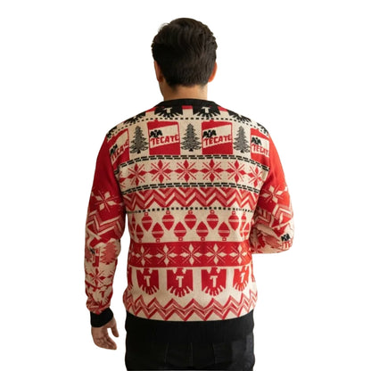 Sueter navideño Ugly Sweater Tecate Original Unisex
