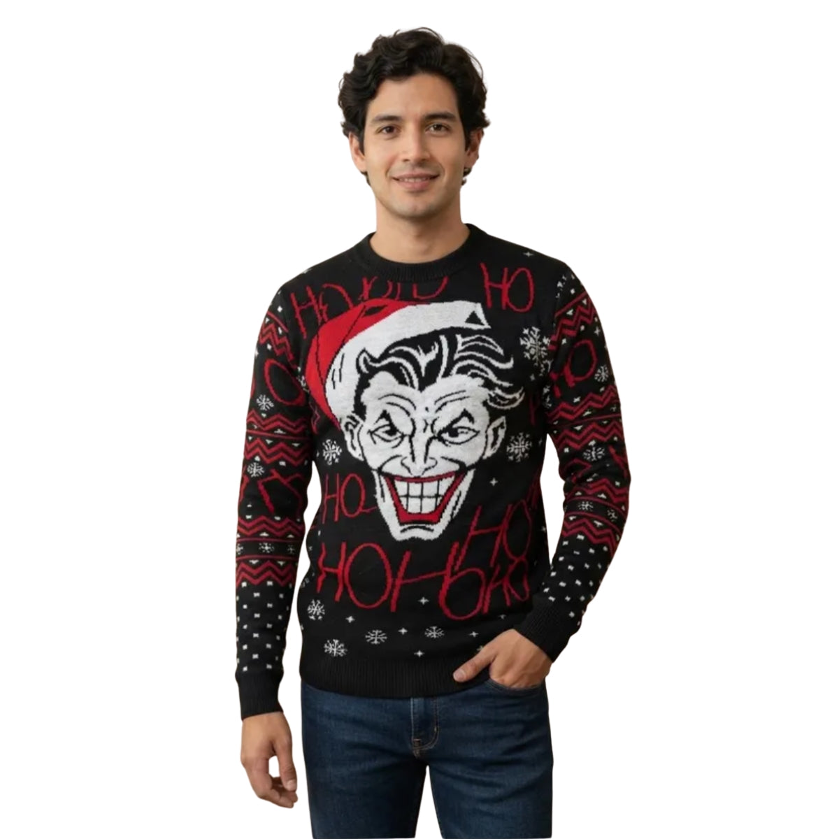 Sueter navideño Ugly Sweater el Joker | Guason Unitalla unisex