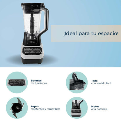 Licuadora Profesional Ninja CO650B 1000 Watts Auto-iQ