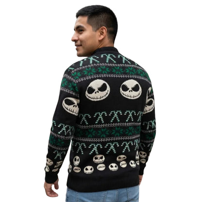 Suéter navideño Ugly Sweater Jack Skellington Unisex