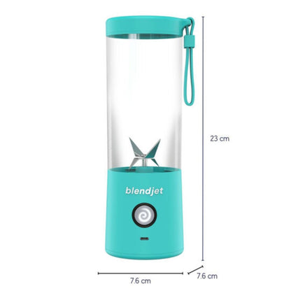 #COMBOVIVARRO Bocina portátil Fol FS-1088  y Licuadora personal Blendjet Color Turquesa con capacidad de 16 Oz