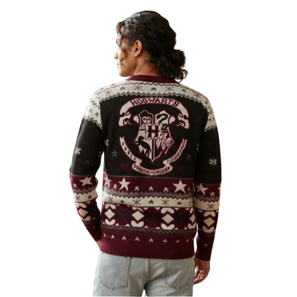 Suéter navideño Ugly Sweater Harry Potter Hogwarts Unisex