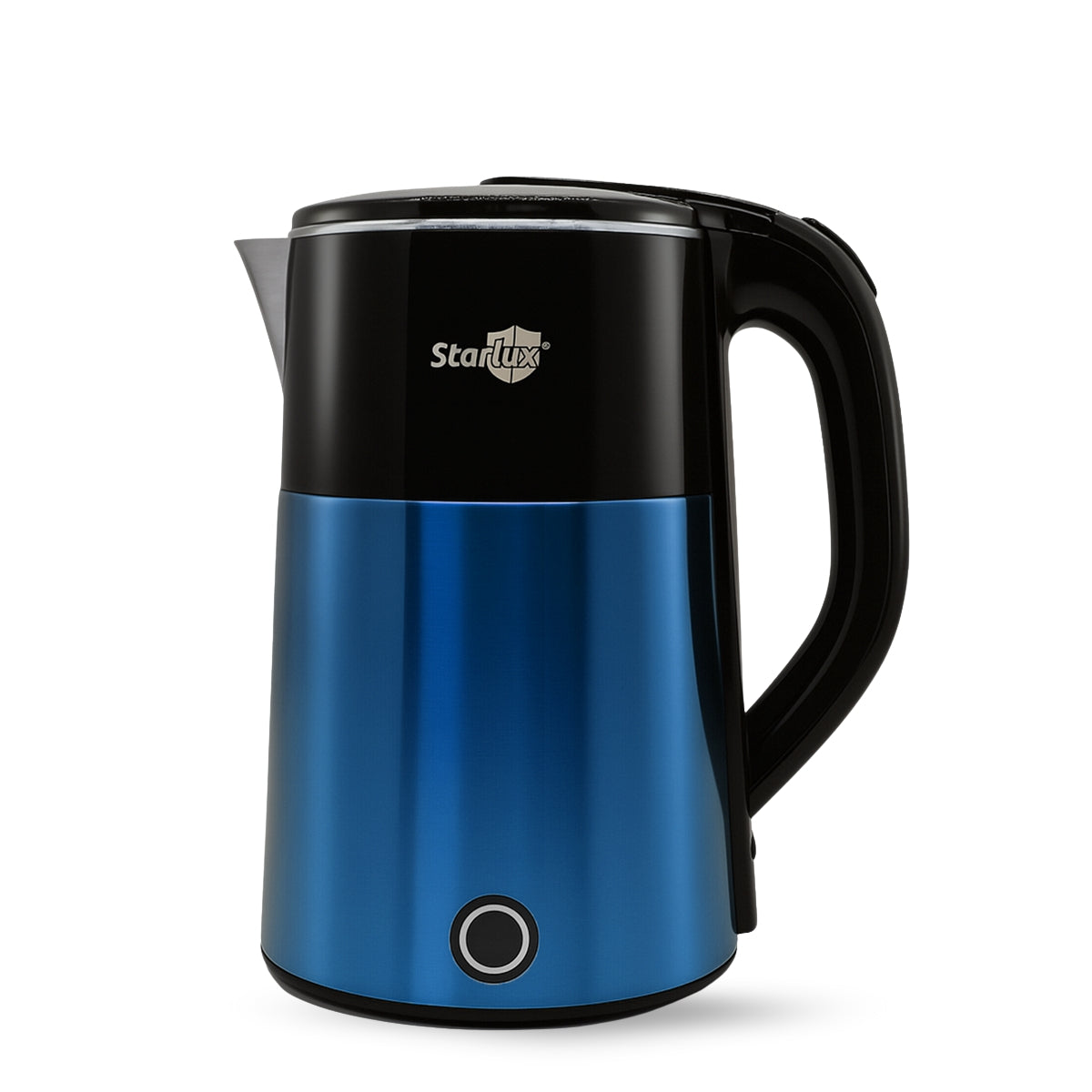 Jarra eléctrica azul Starlux de 2.3 L, de acero inoxidable y protector contra quemaduras SL-24155