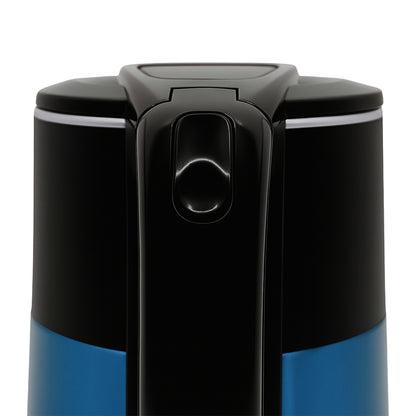 Jarra eléctrica azul Starlux de 2.3 L, de acero inoxidable y protector contra quemaduras SL-24155