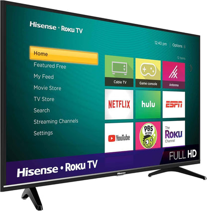 Pantalla Hisense 40 Pulgadas Full HD y Roku TV