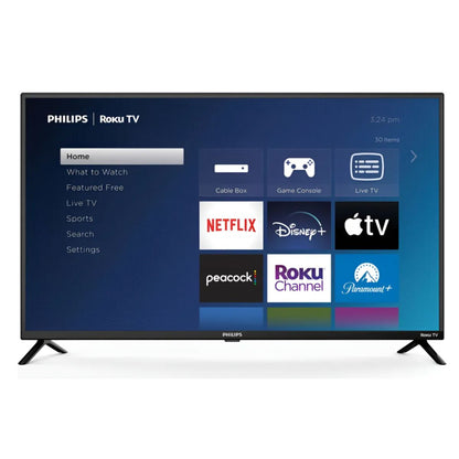 Pantalla Philips 40 Pulgadas 40pfl6533 Smart Tv Roku Fhd