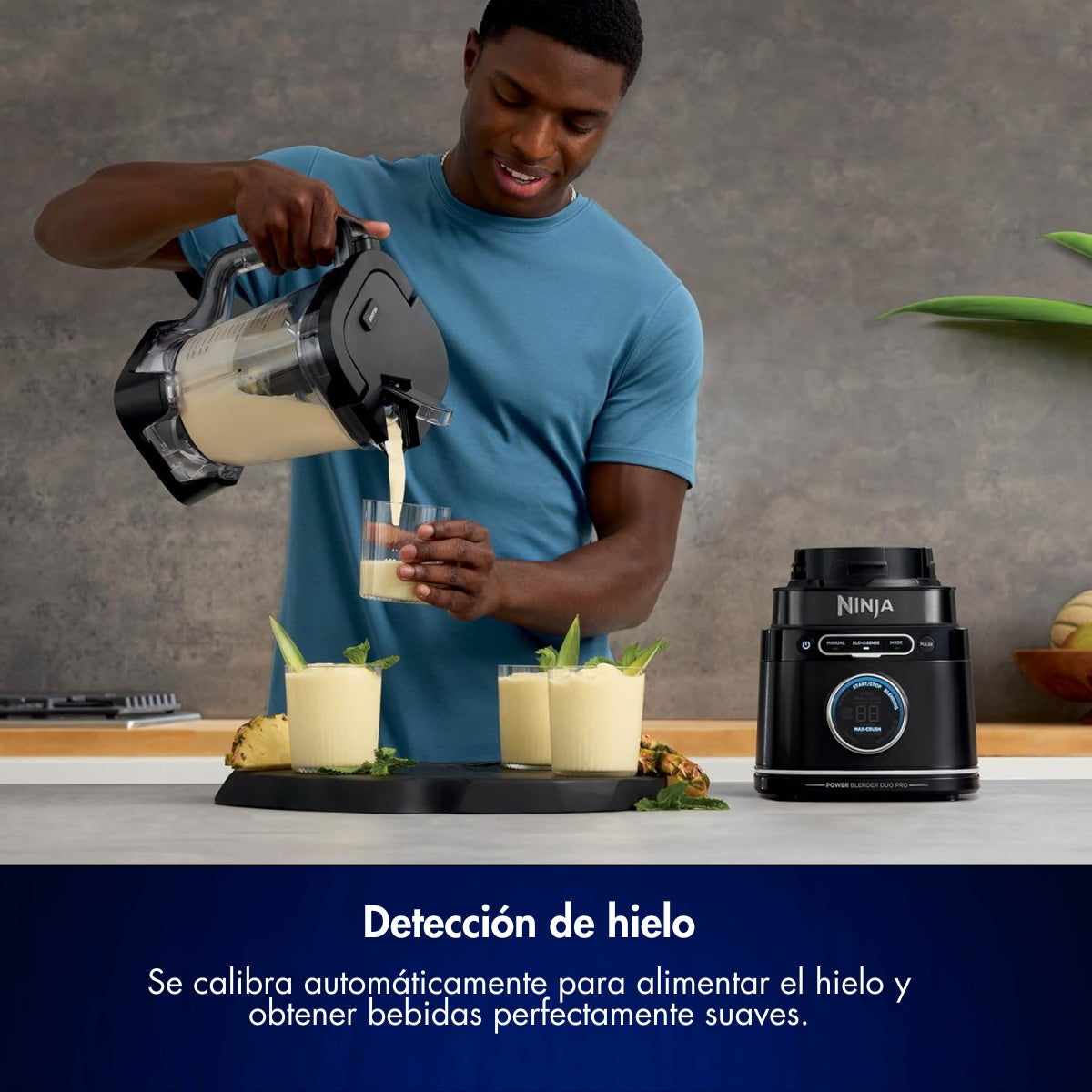 Licuadora Y Procesador Ninja Detect Kitchen TB401 Negro