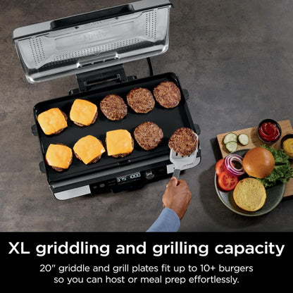 Plancha Y Parrilla Para Interiores Ninja XL GX101