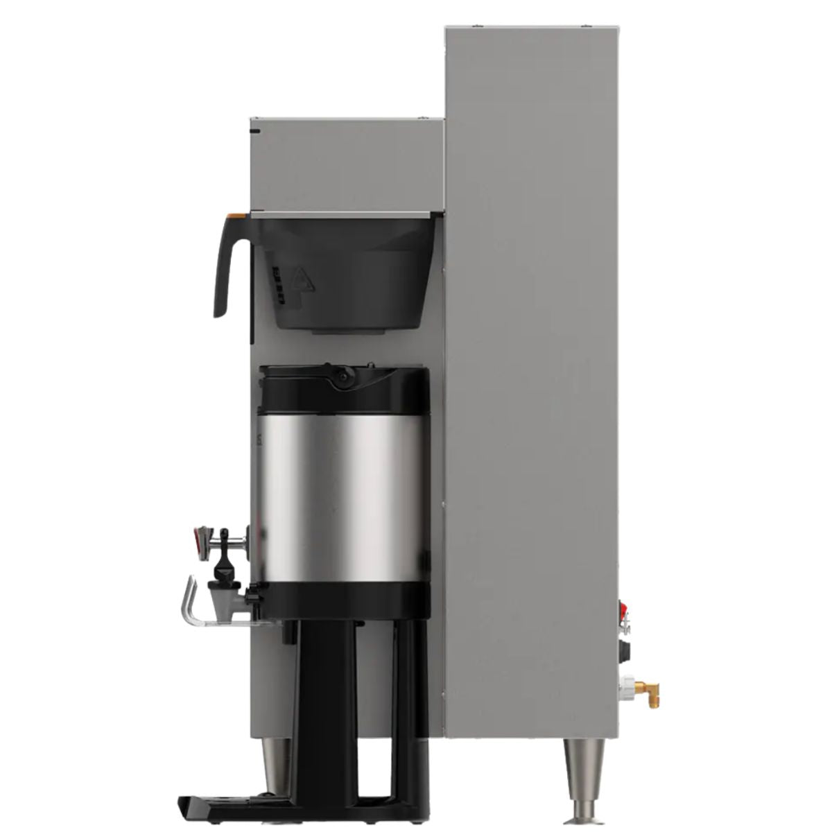 Cafetera Twin 2 E Plus 39 litros plateada Fetco CBS-1252