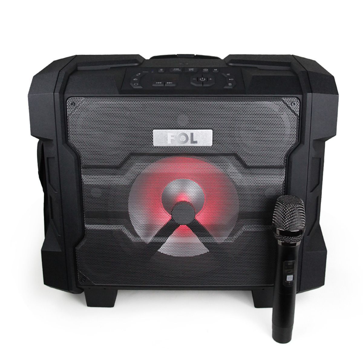 #COMBOVIVARRO Bocina portátil Fol FS-1088  y Licuadora personal Blendjet Color Turquesa con capacidad de 16 Oz