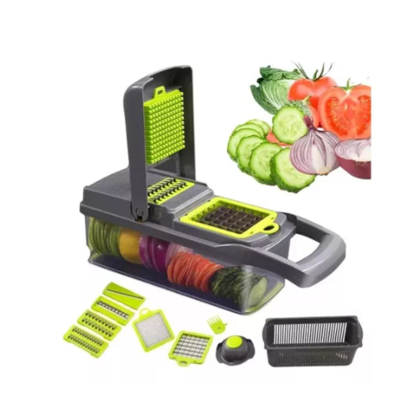 Cortador De Verduras 14 Piezas Veggie Slicer