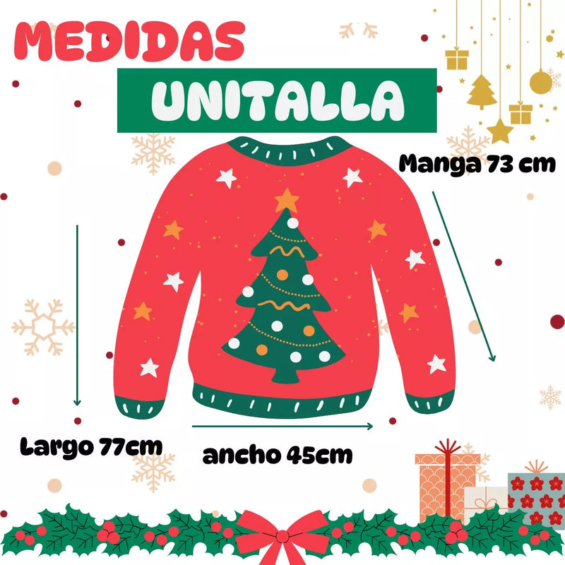 Sueter Navideño Cervezas Corona  Ugly Sweater Unitalla