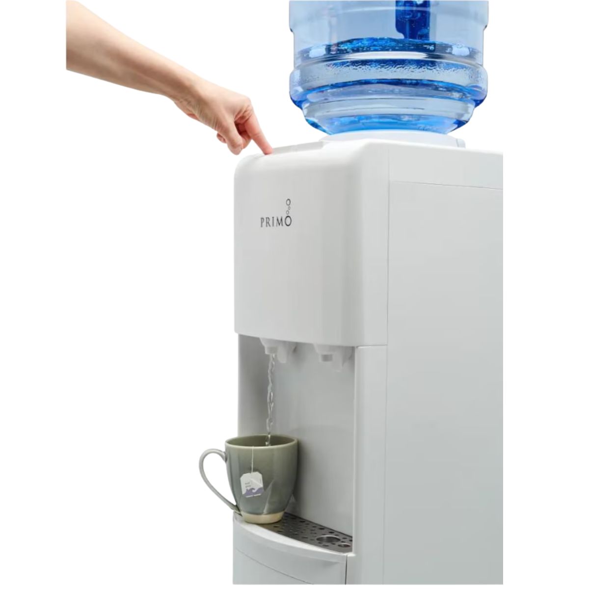 Dispensador de agua 115v para 3,4,5 galones, agua fría y caliente, blanco, Primo 601132