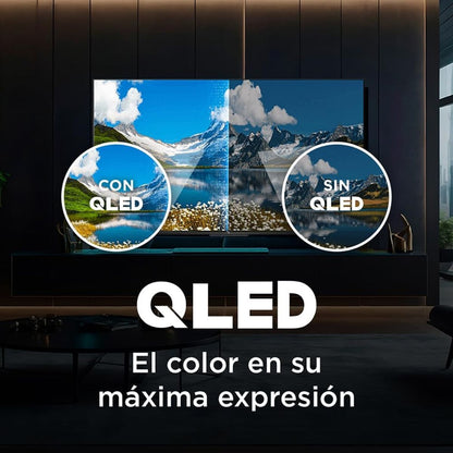 Pantalla TCL 65" QLED 4K UHD Google TV 65Q77K
