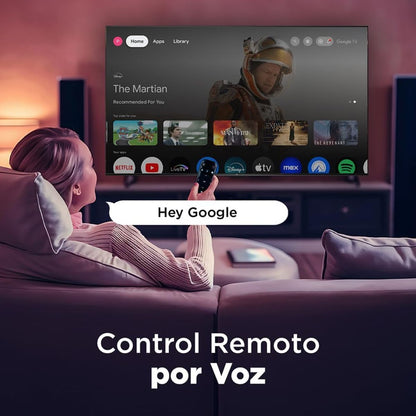 Pantalla TCL 65" QLED 4K UHD Google TV 65Q77K