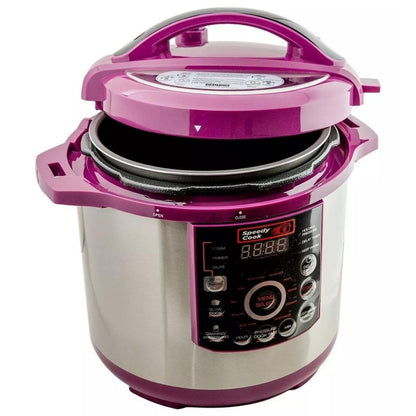 Olla de Presion Speedy Cook Multifuncional 6 en 1 5.7 Litros Violeta