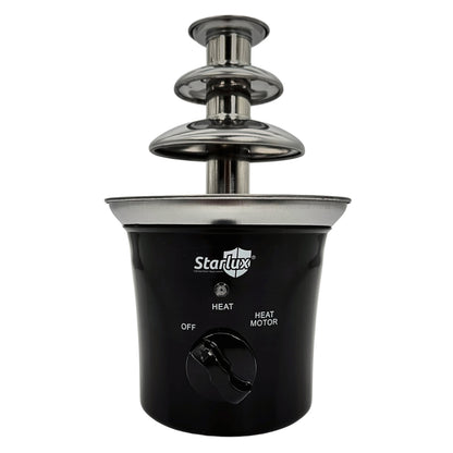 Fuente de chocolate  Starlux, 3 capas, acero inoxidable, 280g, desmontable, 70w SL-23015