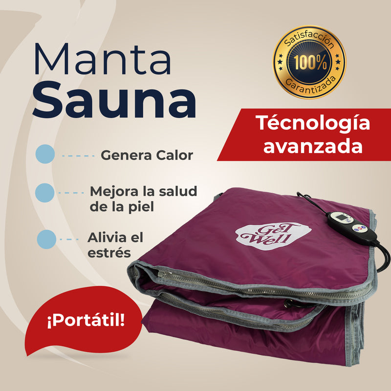 Manta Sauna De Infrarrojos Lejanos Get Well Vino