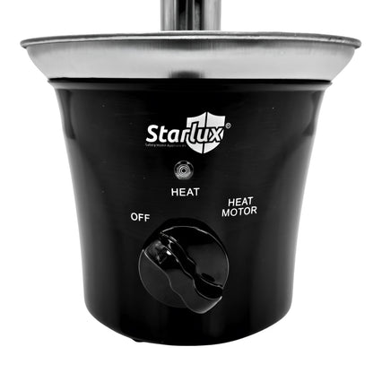 Fuente de chocolate  Starlux, 3 capas, acero inoxidable, 280g, desmontable, 70w SL-23015