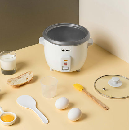 Arrocera y Vaporera Aroma ARC-327NGP Tazas