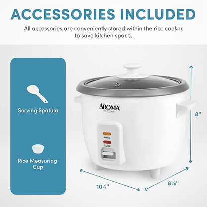 Arrocera y Vaporera Aroma ARC-327NGP Tazas