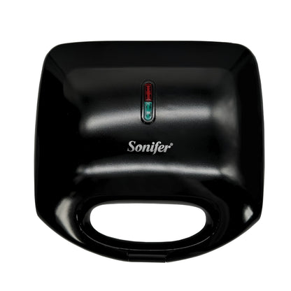 Wafflera Sonifer USF-86188 750W, platos intercambiables y superficie antiadherente