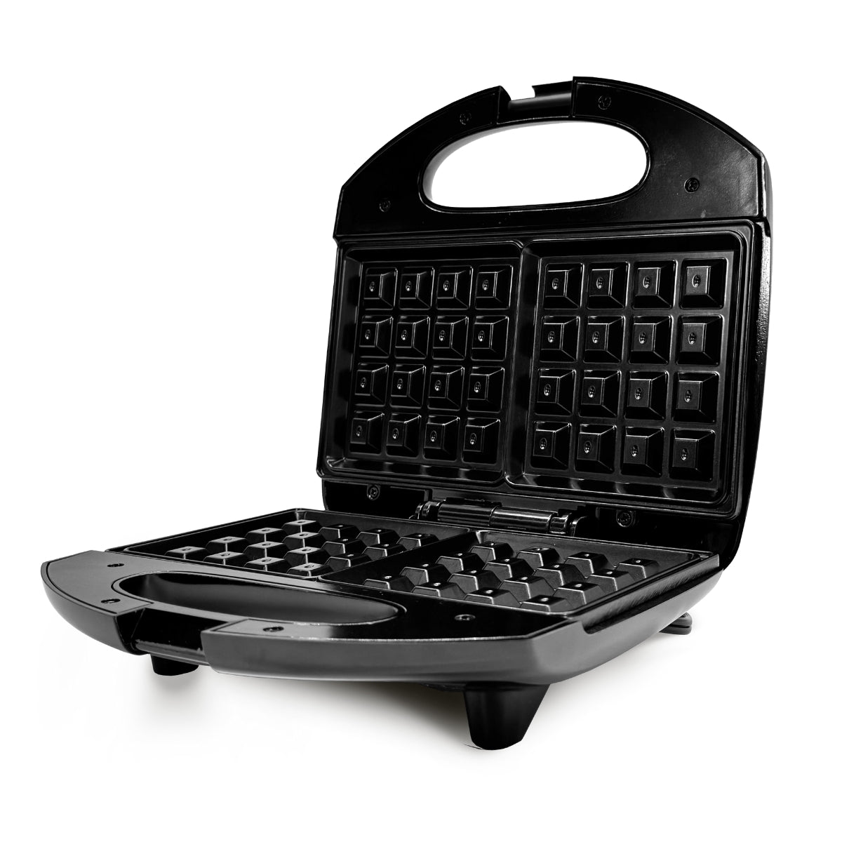 Wafflera Sonifer USF-86188 750W, platos intercambiables y superficie antiadherente