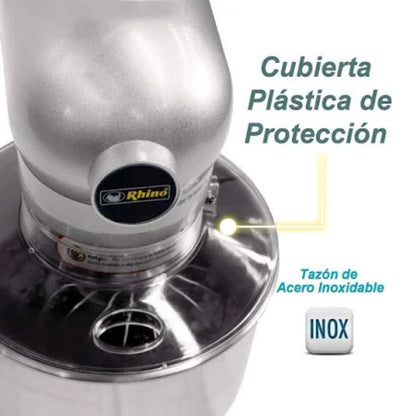 Batidora Industrial Planetaria 20 litros plateada BATI-20