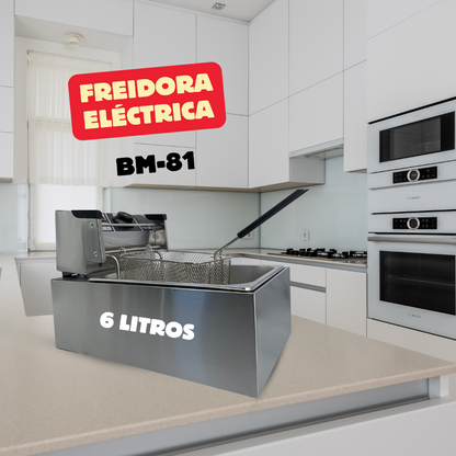 Freidora de aceite BOMA 6 litros  BM-81 2500W