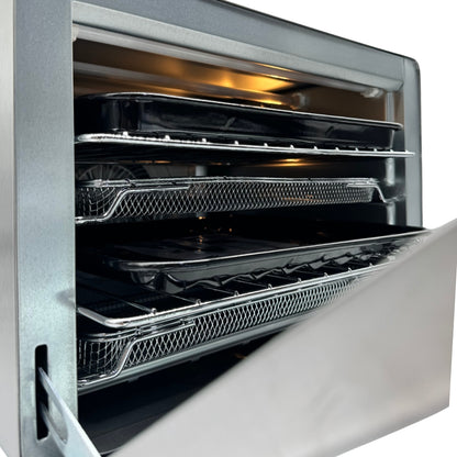 Horno 10 en 1 Ninja Foodi  Smart XL Air Fry Oven Plateado DT255CO