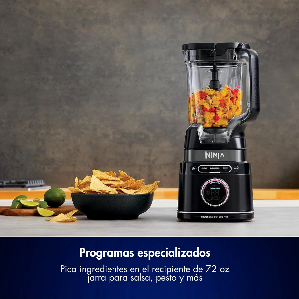 Licuadora Y Procesador Ninja Detect Kitchen TB401 Negro