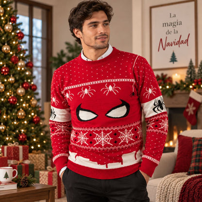 Sueter navideño Ugly Sweater Spiderman Hombre araña Unitalla Unisex