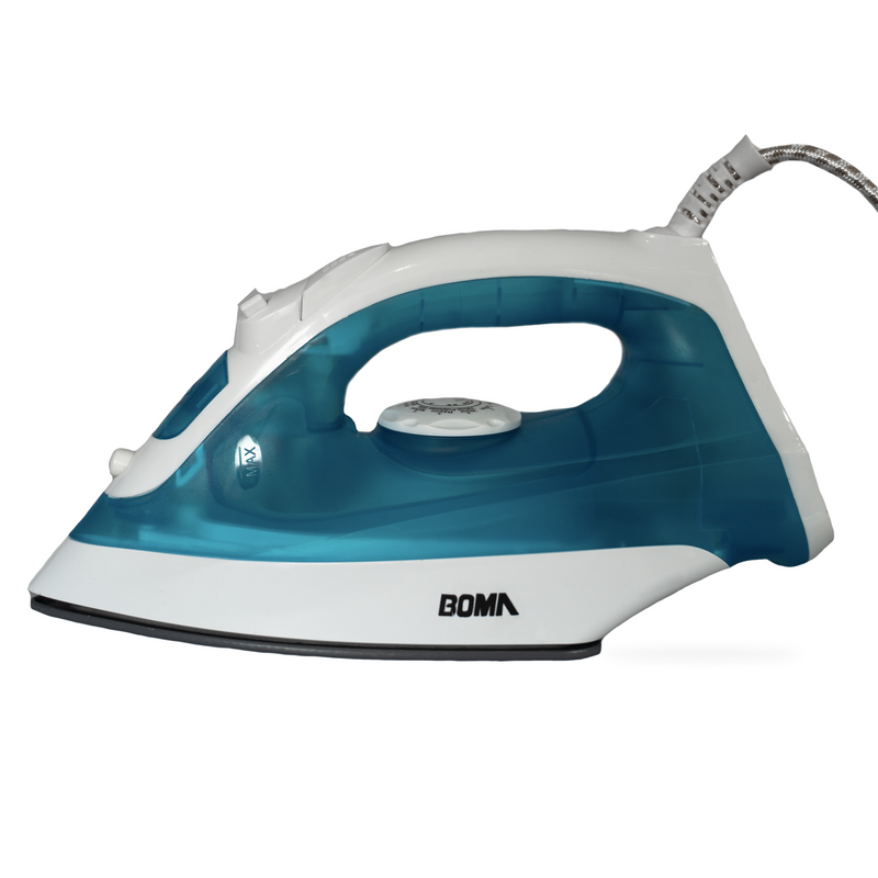 Plancha Electrica Boma BM-5528A 1400 Watts Azul