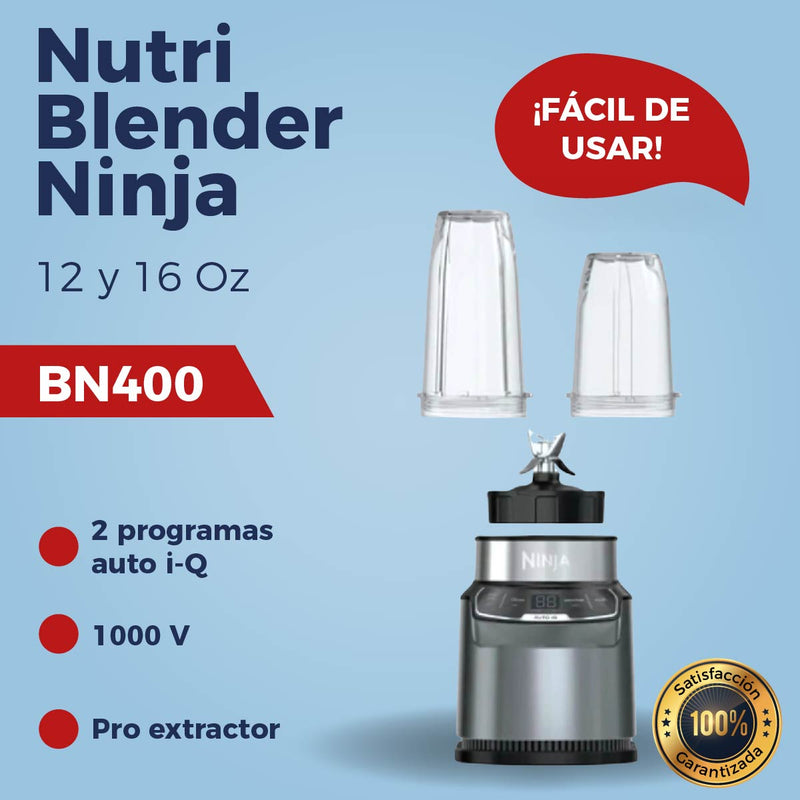 Nutri -Blender Ninja BN400 1100 Watts Auto-IQ