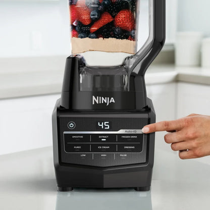 Licuadora Ninja pro extractor blades procesador de alimentos 120 v 60 hz 1100 watts jarra de 72oz y vaso de2 0oz BN642