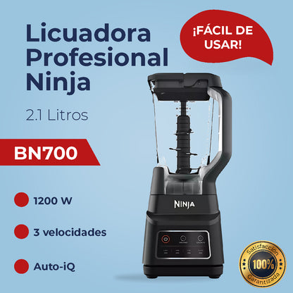 Licuadora Profesional Ninja BN700 1200 Watts Auto-iQ