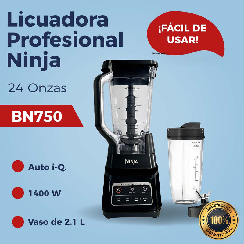 Licuadora Profesional Ninja BN750 1400 Watts