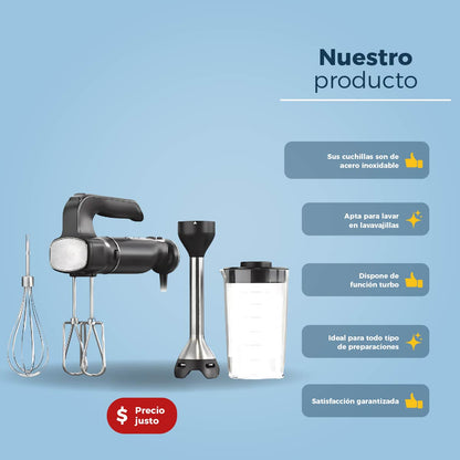 Licuadora de Inmersión Ninja CI101 Foodi Power Mixer System 3 tazas