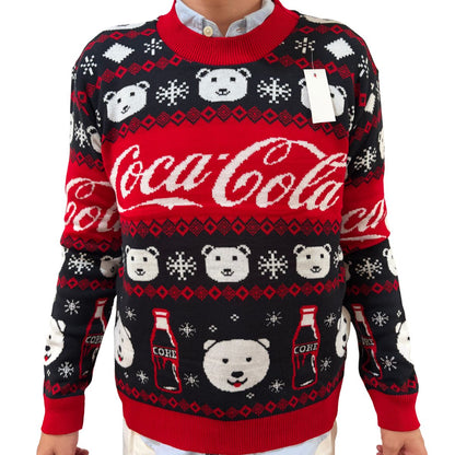 Suéter navideño Ugly Sweater Refresco Coca Cola Unisex