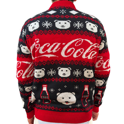 Suéter navideño Ugly Sweater Refresco Coca Cola Unisex