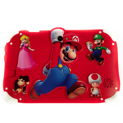 Tablet 7 Pulgadas Eso Quiero Mario Bros HD Android 32 GB - 2 GB RAM Roja