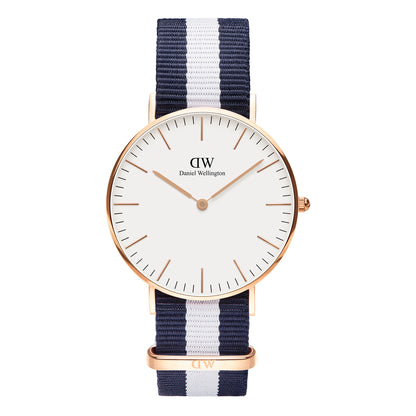 Reloj Daniel Welligton Classic 36 Glasgow Rg White DW00100031