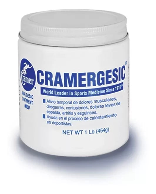 Ungüento Caliente Para el Dolor Muscular O Articular Cramergesic 454 g