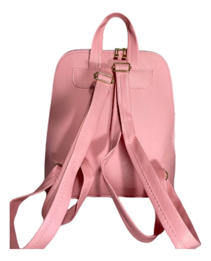 Mochila De Angel, Hecha En México, Tacto Piel, Repelente A La Lluvia Con Monedero De Regalo